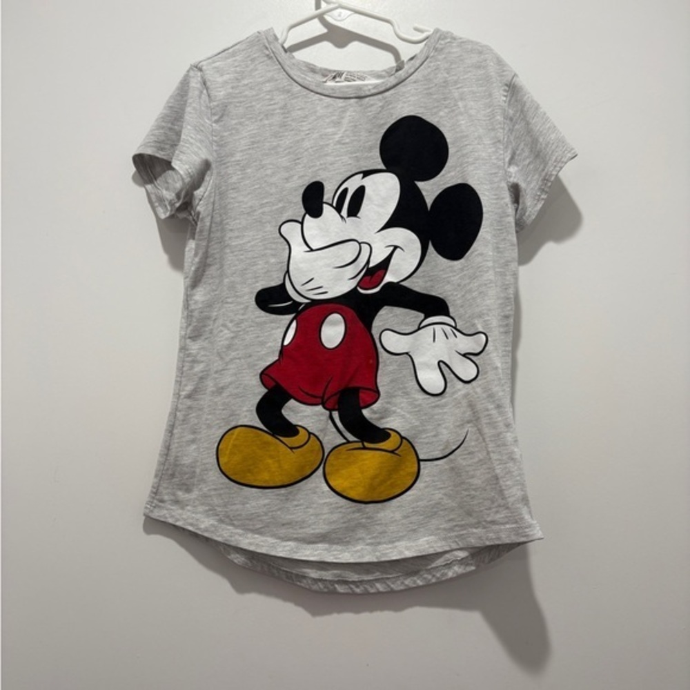 Grey Mickey Mouse T-shirt